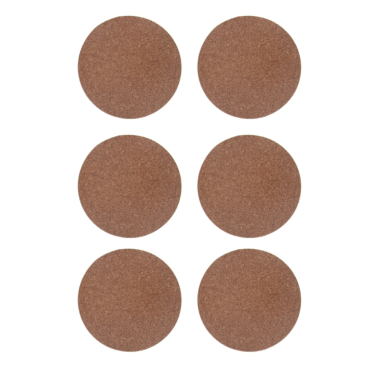 18 Packs: 6 ct. (108 total) 4" Round Cork Coasters by Make Market®